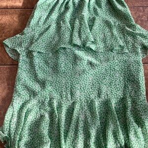 Who what wear ruffle midi skirt